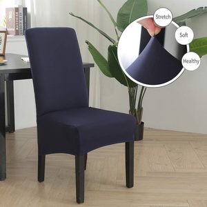 <span class=keywords><strong>Fundas</strong></span> <span class=keywords><strong>para</strong></span> <span class=keywords><strong>Sillas</strong></span> de Comedor, Extra Grandes, Extraíbles, Lavables, de Spandex Suave, <span class=keywords><strong>para</strong></span> Cocina, Hotel - Product Image 1