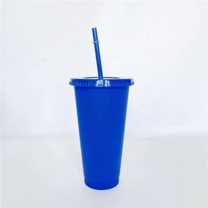Vaso Reutilizable Personalizado de 16/24 Onzas de PP con Tapa para Beber Directo, a Prueba de Fugas, Ecológico, Libre de BPA, para Fiestas - Product Image 2