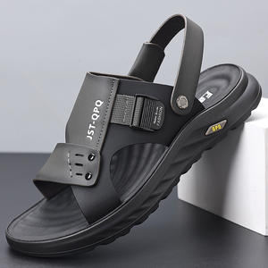 Sandales pour hommes, tongs décontractées d'été, nouvelle version coréenne, sandales décontractées à double usage pour hommes - Product Image 3