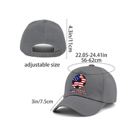 Gorra de Béisbol de Fútbol Americano con Diseño de Bandera Americana, Logotipo Bordado, Ajustable, para Hombre y Mujer, USA 2026