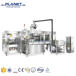 PLANET MACHINE Automatic Carbonated Beverage Can Filling Production Line Energy Drink Filling Machine