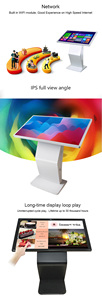 K hình dạng đứng LCD quảng cáo màn hình cảm ứng/kiosk ngang quảng cáo kỹ thuật số máy cho siêu thị - Product Image 5