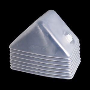Seau de stockage d'eau en plastique pliable de qualité alimentaire LDPE de 10 à 20 L, impression personnalisée sur la surface, pour l'exportation - Product Image 5