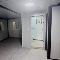 Maison de luxe moderne de 40 pieds sur 100 m², grande maison préfabriquée à 5 chambres, personnalisable, avec isolation acoustique écologique, maison conteneur extensible