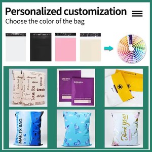 Bolsa de Polietileno Personalizada <span class=keywords><strong>para</strong></span> <span class=keywords><strong>Envíos</strong></span> Impermeable en Negro Mate, Bolsa de Mensajería <span class=keywords><strong>para</strong></span> Embalaje de Sudaderas - Product Image 6