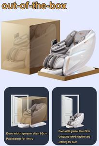 Elektrischer Massagesessel 4D Präzisionssteuerung PRO Motion und SL-Führungsschiene Ganzkörpermassage Zero-Gravity-Massagesessel - Product Image 6