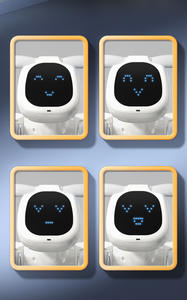 Robot Giocattolo Intelligente per Bambini con Tecnologia <span class=keywords><strong>AI</strong></span>, Programmabile, Registratore Vocale, Controllo Vocale, Educativo - Product Image 3