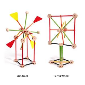 Juego educativo inteligente de Educación de madera, juego de bloques de artilugios de gran equilibrio, juguetes DIY para niños, juguetes de madera para insertar y desmontar - Product Image 4