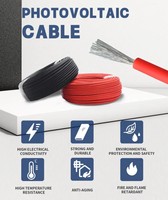 Cable de Alimentación de Bajo Voltaje H1Z2Z2-K con Aislamiento XLPO y Revestimiento XLPO para Sistemas Solares Industriales