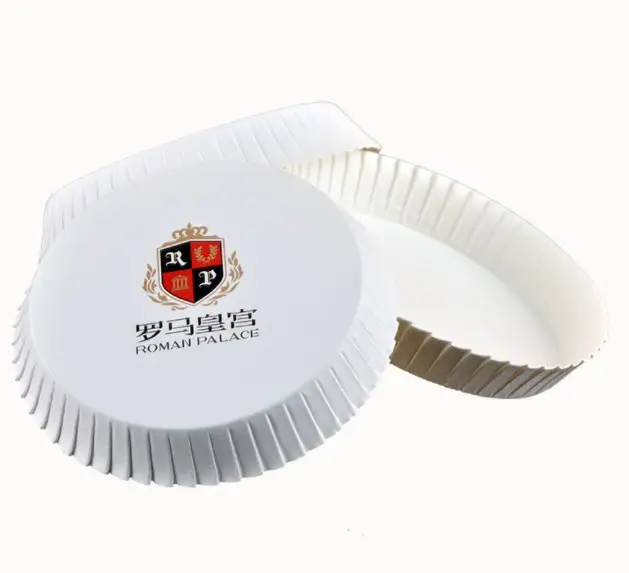 Hotel Customized cup lid white paper cup cover