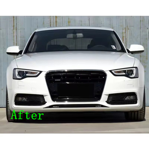 Parti OE copertura fendinebbia adatta per <span class=keywords><strong>Audi</strong></span> <span class=keywords><strong>A5</strong></span> B8.5 2013-2015 griglia <span class=keywords><strong>nera</strong></span> ABS - Product Image 3