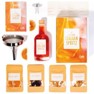<span class=keywords><strong>Kit</strong></span> d'infusion de <span class=keywords><strong>spritz</strong></span> italien Ensemble de pics à cocktail en plastique conçu pour un apéritif parfait à la maison Expérience de bricolage ultime - Product Image 1
