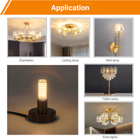 Mini ampoule Led CE/RHOS/ERP 3.5 4 4.5 4.8 6 7 Watt E14 ampoule d'éclairage Led