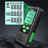 Nouveau compteur Geiger-Müller portable personnalisé, détecteur de rayonnement nucléaire RD650 avec écran LCD de 2,4 pouces, batterie 9V, alarme sonore et lumineuse
