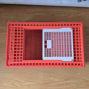 Kotak pergantian merpati peti transportasi plastik unggas Baru penggunaan pertanian kandang puyuh plastik untuk perlengkapan peternakan - Product Image 4