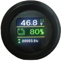 Indicateur de charge de batterie numérique LED 808T avec CAN 12V-80V Remplacement Curtis3140