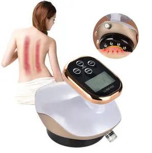 Yeni varış elektrikli çukurluğu terapi makinesi el çukurluğu masaj aleti Gua Sha ısı çukurluğu masajı