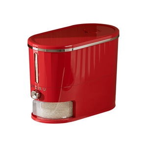 Ufory Rice Bucket 20kg Sealed Press To Dispense Insect Proof Moisture Proof Food Grade <b>Large</b> Capacity Storage Container - Product Image 5