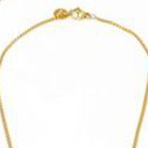 Collana con Ciondolo a Lettera C in Acciaio Inossidabile Placcato Oro 1,9 Cm Gioielli Moda Donna Regalo Stile Trendy - Product Image 5