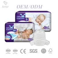 En gros Couches jetables pour bébés nouveau-nés en tissu non tissé thermosoudé, avec couche supérieure respirante