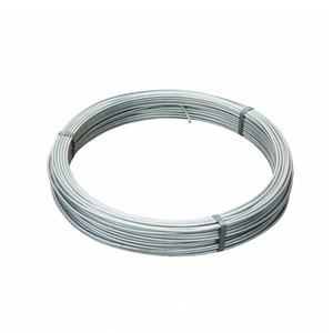 GI ลวดเหล็ก Q195ไฟฟ้าแบบเกจวัด12/16ลวดเหล็กคาร์บอนต่ำสำหรับตาข่ายเล้าไก่ - Product Image 1