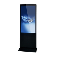 Tótems con Pantalla LCD de 55 y 65 Pulgadas, con Wifi, para Publicidad en Interiores, Equipos de Reproducción, Señalización Digital