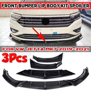 New <b>Car</b> Front Bumper Lip Deflector Lips Splitter <b>Diffuser</b> Guard Cover Protection Body Kit Spoiler <b>for</b> VW <b>for</b> Jetta MK7 2019-2021 - Product Image 1