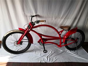 GUARDABARROS DE FRENO DE DISCO DELANTERO 24 "X3 FAT TIRE CHOPPER BEACH CRUISER <span class=keywords><strong>BICICLETA</strong></span> <span class=keywords><strong>LOWRIDER</strong></span> <span class=keywords><strong>BICICLETA</strong></span> ELÁSTICA para HOMBRE - Product Image 4