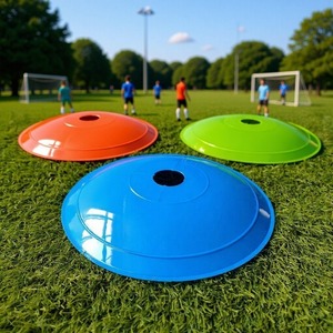Disco Marcador de Entrenamiento de Fútbol, Nuevo Material PE, Obstáculo para Entrenamiento en Campo, Disco Marcador Cónico - Product Image 5