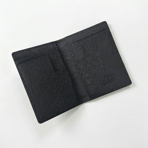Porte-cartes de poche en cuir véritable Saffiano MA8 MA6 de fabrication coréenne, portefeuille minimaliste pour cartes de visite, étui léger pour usage quotidien - Product Image 2