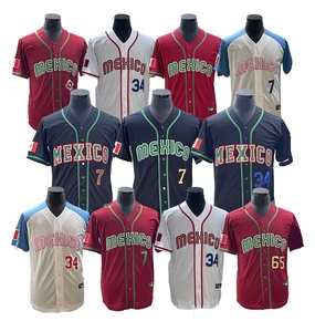 Maillot de l'équipe nationale du Mexique pour la Coupe du Monde 2026 # 34 VALENZUELA # Maillot de baseball du 7 juillet <span class=keywords><strong>Urias</strong></span> Cup Mexique - Product Image 2