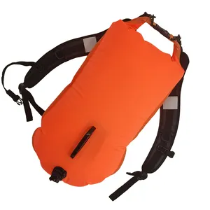 Китайский поставщик, персонализированный безопасный надувной рюкзак для плавания на открытой воде
