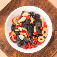 Teh Xingcha Ginseng Alami Enam Harta Karun Teh Tradisional Cina Lima/Sepuluh Harta Karun Teh Herbal Kesehatan untuk Vitalitas Pria