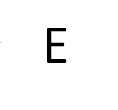 E