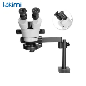 ハイアイポイントWF10X接眼レンズ立体顕微鏡7X-90XズームLEDライト双眼顕微鏡LK-MS03A