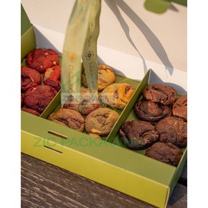 Pastelería Panadería Donut Browine Cajas Para Reposteria Cajas de galletas personalizadas - Product Image 2