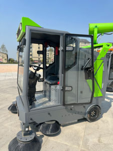 Xe quét đường điện hiệu suất cao, tình trạng mới, chạy bằng pin, dùng để quét đường và sàn nhà - Product Image 2