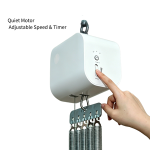 Hamaca Cuna Resistente para Bebés, Capacidad de Carga de 35 kg, Temporizador de Velocidad Ajustable de 0 a 4 Años, Doble Banco de Energía, Malla Transpirable, Uso Interior y Exterior - Product Image 5
