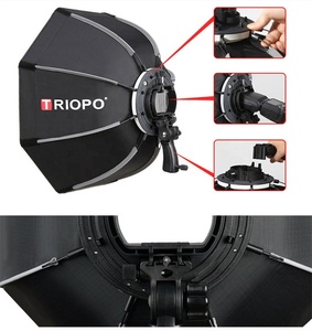 ซอฟต์บ็อกซ์แบบพกพา TRIOPO ขนาด 65 ซม. รูปทรงแปดเหลี่ยม สำหรับแฟลช <span class=keywords><strong>Godox</strong></span> V860II TT600 <span class=keywords><strong>TT685</strong></span> YN560 IV TR-988 สำหรับกล้อง - Product Image 6