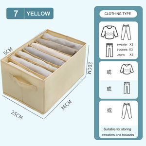 Organisateur de <span class=keywords><strong>soutien</strong></span>-<span class=keywords><strong>gorge</strong></span> et de sous-vêtements tissé, bloc d'organisation et de rangement, lot de 4 organisateurs de tiroirs de gris foncé gris <span class=keywords><strong>noir</strong></span> - Product Image 5