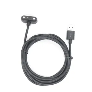 Penjualan laris USB AM sampai 5pin Pogo Pin magnetik Pogo Pin arus tinggi Pogo Pin kabel pegas konektor dimuat untuk pengisian