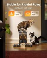 Distributeur Automatique Intelligent 2-en-1 pour Animaux de Compagnie (Chiens et Chats) : Gamelle et Fontaine à Eau, Contrôle par APP, Portable, Amour