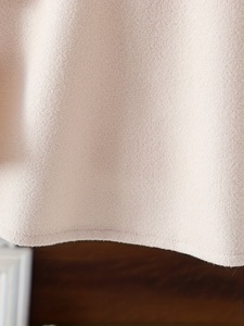 Giacca con Mantella Tinta Unita Autunno Inverno, Stile Casual con Collo a O, 100% Poliestere Traspirante per Bambine (Senza Strato Interno) - Product Image 3