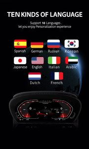 Ultimo 12.3 'originale digitale Lcd cruscotto per BMW 3 serie E90 E91 E92 E93 strumento a quadro Cockpit Voor tachimetro - Product Image 2