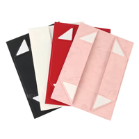 Boîte cadeau rigide pliable de luxe imprimée sur mesure, matériaux recyclés, doublure en éponge, fermeture magnétique pour parfums et cosmétiques