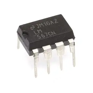 Lm567 Decodificador de tom 0c 70c Chip Pdip de 8 pinos Lm567cn em estoque IC CHIP