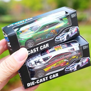 <strong>Large</strong> Size Pickup Alloy Warrior Model Graffiti <strong>Tin</strong> Racing Car Diecast Metal 1:64 Scale Friction Unisex Toy Ages 14+ <strong>Street</strong> - Product Image 4