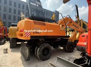 Excavadora de Ruedas Hyundai210W-7 Usada, Fabricada en Corea, Equipo de Construcción de Segunda Mano Hyundai210W-7 - Product Image 3