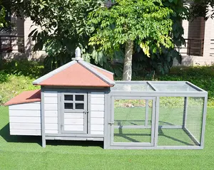 Garden Backyard Hen Wood Pet House Poultry Cage Wooden Chicken Coop