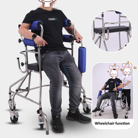 Exosquelette d'entraînement pour instruments électroniques, membre inférieur, levage de la jambe, pliable, fonction de freinage, acier inoxydable, capacité de 100 kg, réglable